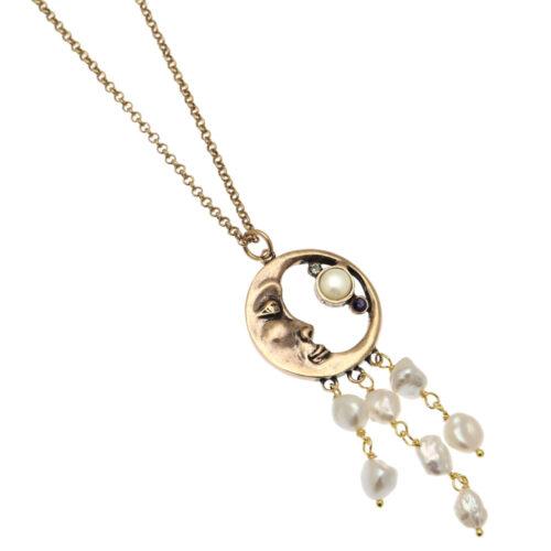 Moon and star necklace - Image 1