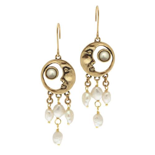 Earrings Two moons - Image 1