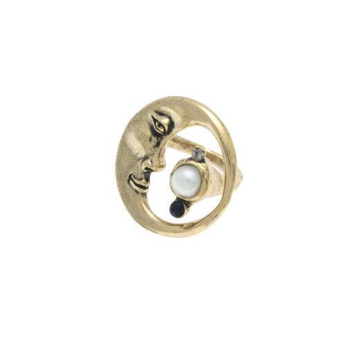 Crescent Moon Ring - Image 2