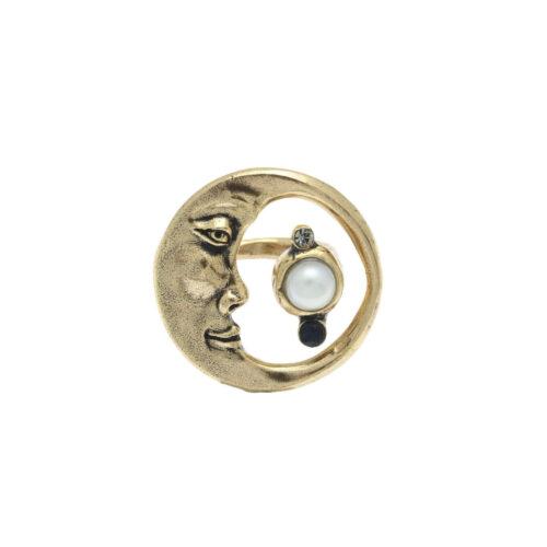 Crescent Moon Ring - Image 3