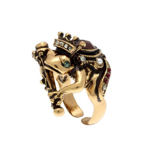 anello ranocchio di design