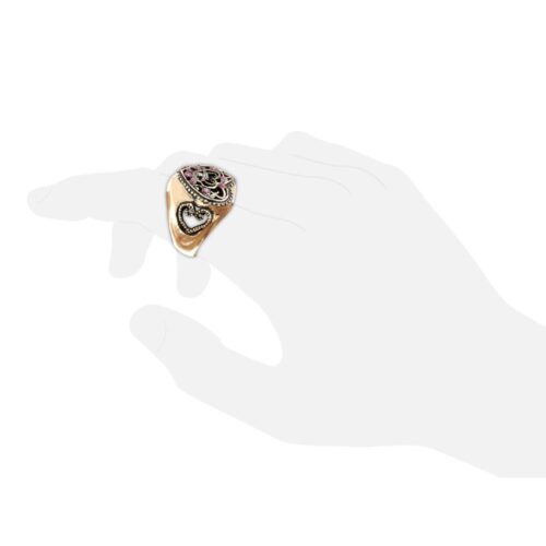 Openwork Heart Ring - Image 5