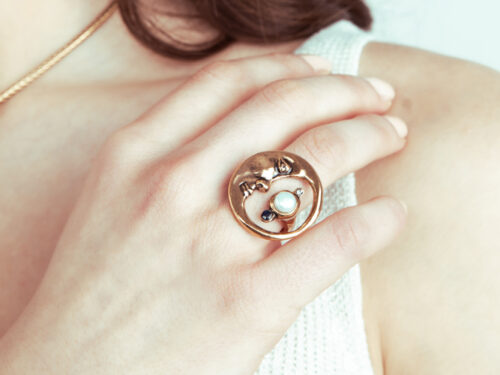 Crescent Moon Ring - Image 5