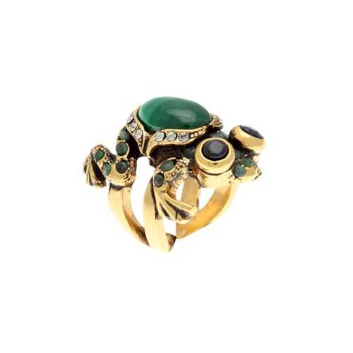 Green Frog Ring - Image 3