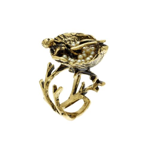 Shell Pearl Ring - Image 2