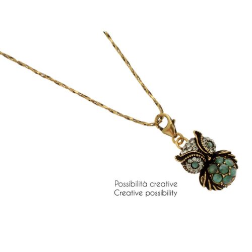 Sapphire Owl Charms - Image 3