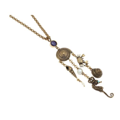 Collana di bigiotteria Made in Italy con perla