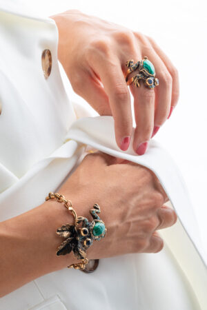 Green Frog Ring - Image 7