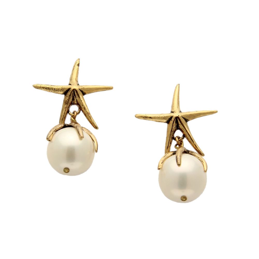 orecchini fatti a mano con perle