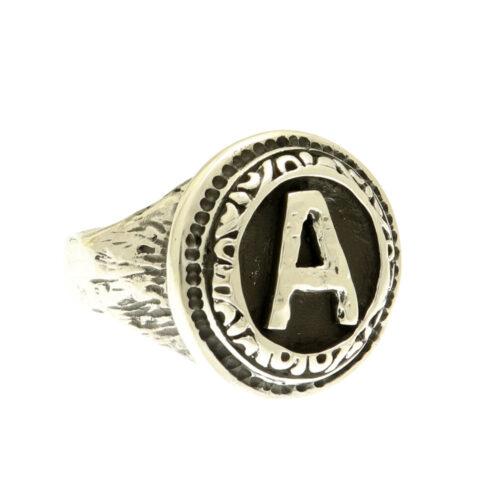 Silver Initials Ring - Image 3