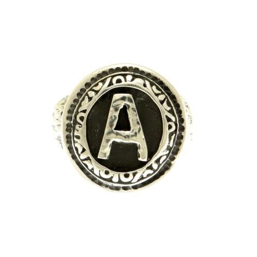 Silver Initials Ring - Image 2