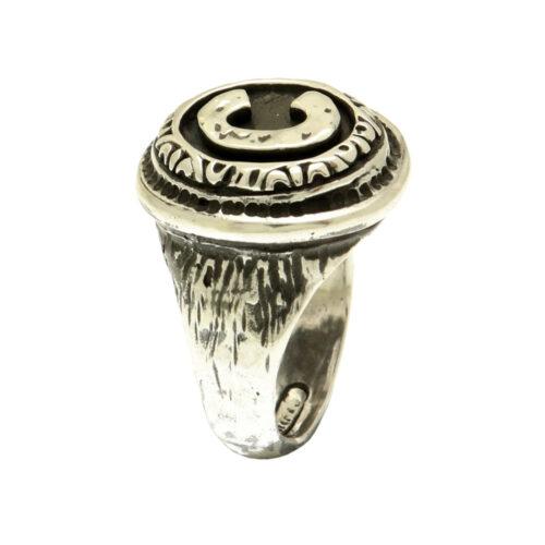 Silver Initials Ring - Image 7