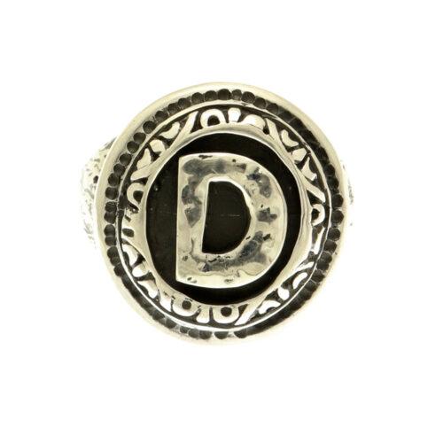 Silver Initials Ring - Image 12