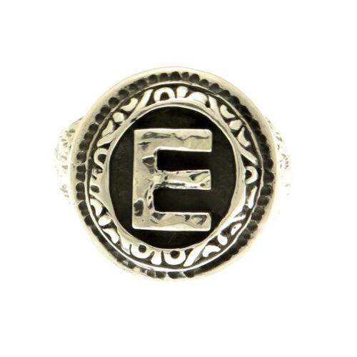 Silver Initials Ring - Image 14