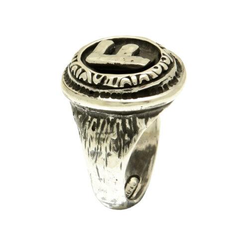 Silver Initials Ring - Image 16