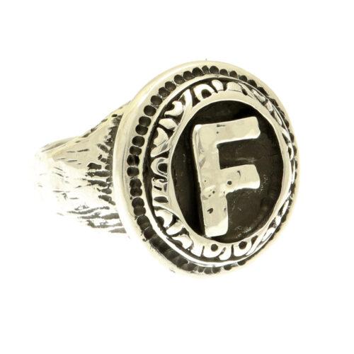 Silver Initials Ring - Image 18