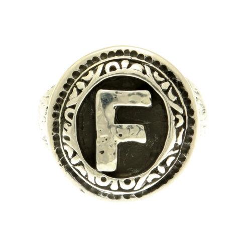 Silver Initials Ring - Image 17