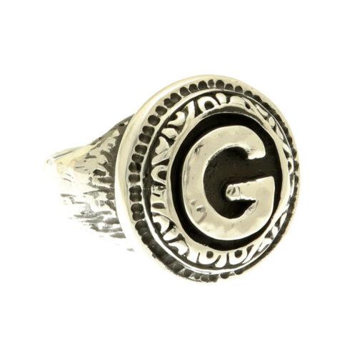 Silver Initials Ring - Image 21