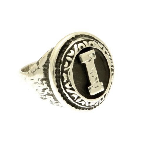 Silver Initials Ring - Image 24