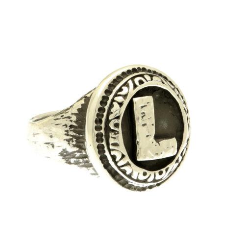 Silver Initials Ring - Image 27