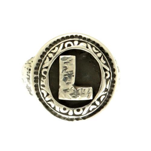 Silver Initials Ring - Image 26