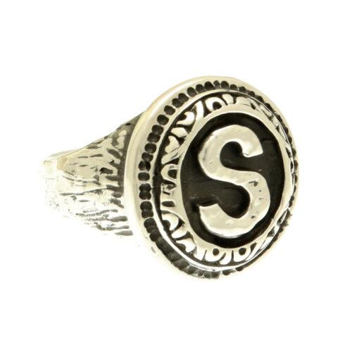 Silver Initials Ring - Image 42