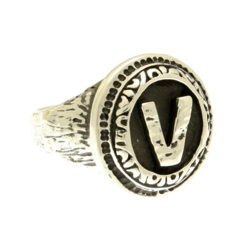 Silver Initials Ring - Image 48