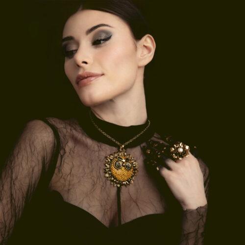 Sunflower Owl Necklace - Image 5