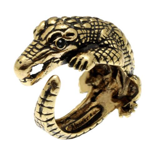 Emerald Crocodile Ring - Image 1