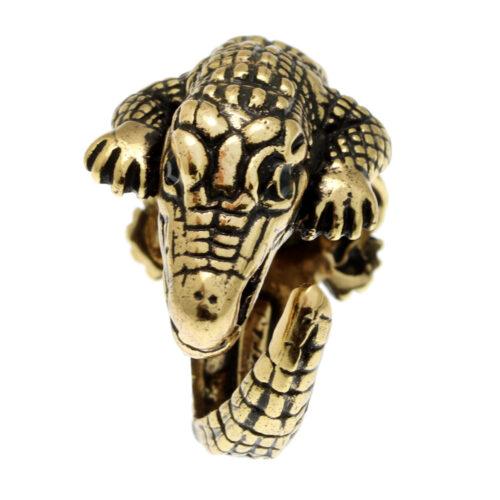 Emerald Crocodile Ring - Image 3