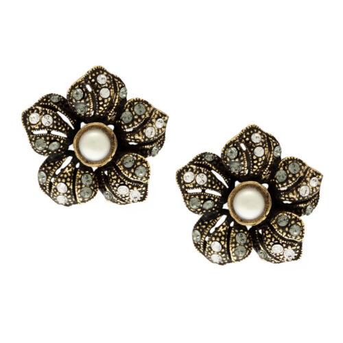 Classic Flower Earrings - Image 1