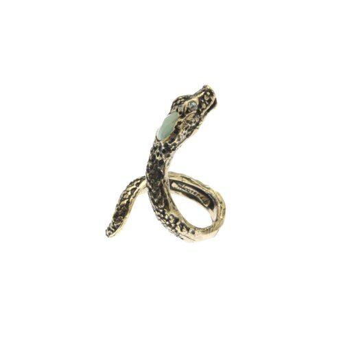 Emerald Serpent Ring - Image 2