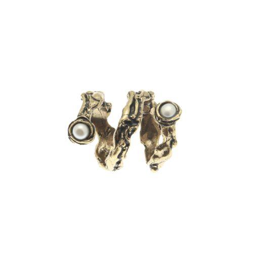 Pearl Spiral Ring - Image 2