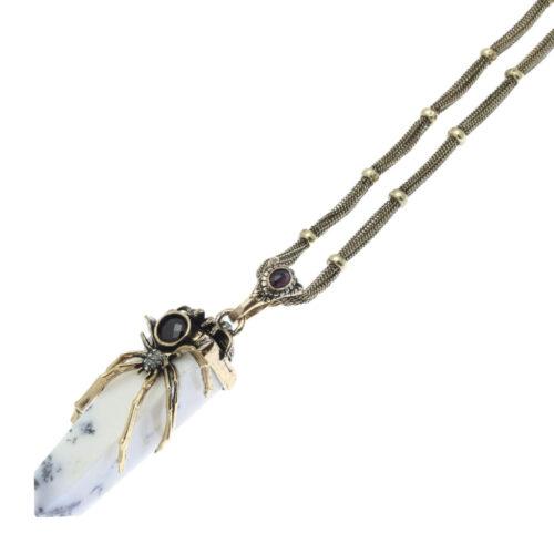 Spider necklace with Danarite - Image 2
