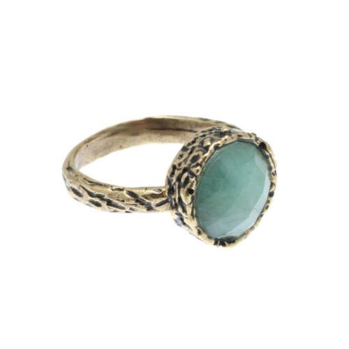 Simple Emerald Ring - Image 3