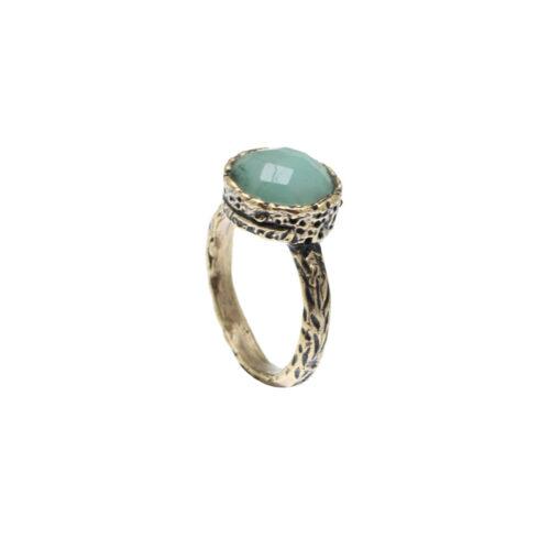 Simple Emerald Ring - Image 1