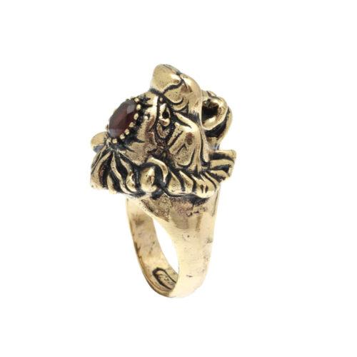 Tiger Ring with Garnet - Image 2