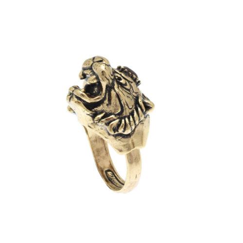 Tiger Ring with Garnet - Image 3