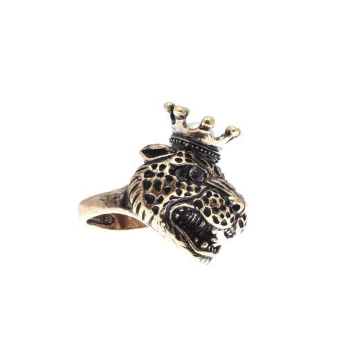 Jaguar Ring with Crown - Image 2