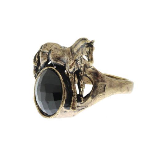 Spinel Ring with Horse - Image 3