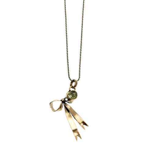 Golden Bow Necklace - Image 4