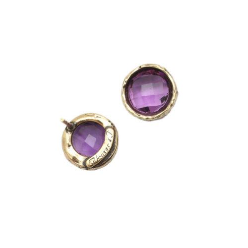 Simple Amethyst Earrings - Image 2