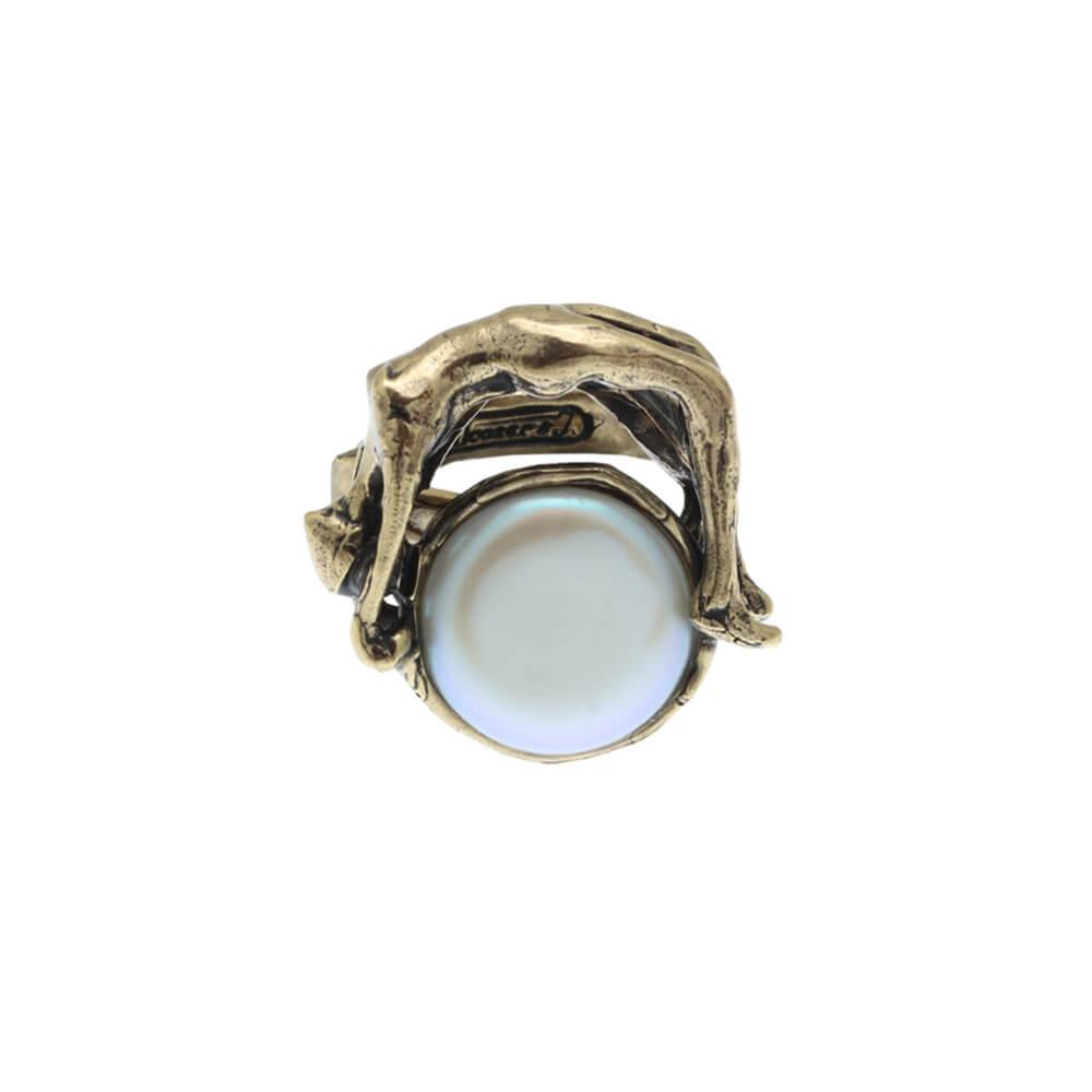 Yoga Ring with Pearl