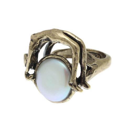 Yoga Ring with Pearl - Image 2