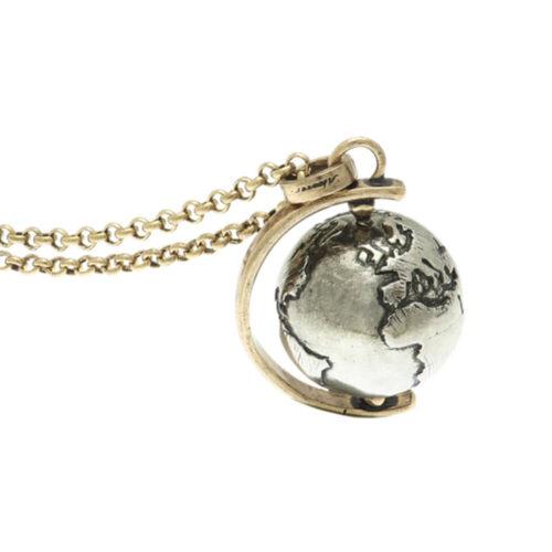 Metal Globe Necklace