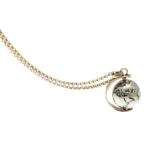 Metal Globe Necklace - Image 2