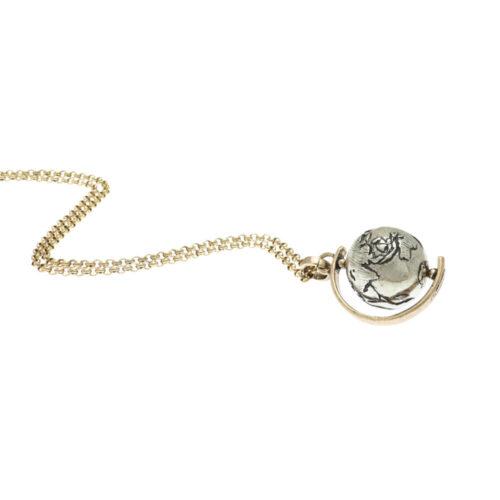 Metal Globe Necklace - Image 5