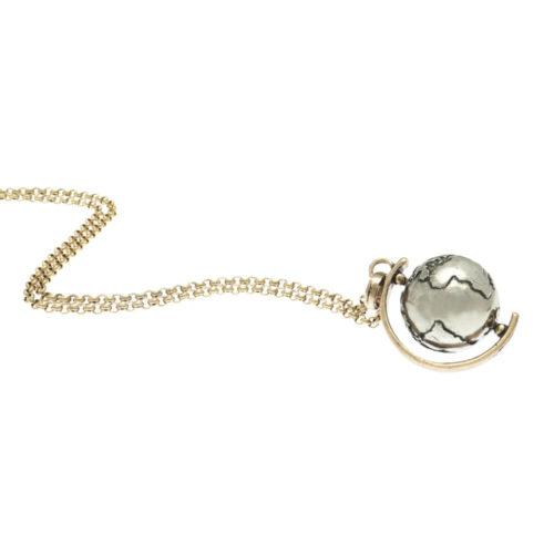 Metal Globe Necklace - Image 4