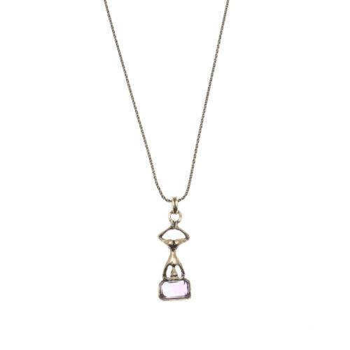 Yoga Necklace with Amethyst - Image 2