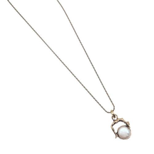 Yoga Necklace with Pearl - Image 3